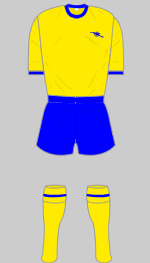 arsenal yellow and blue away kit