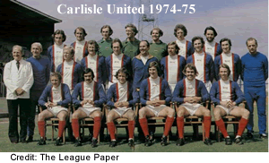 carlisle united 1974-75