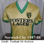 norwich city 1987-88
