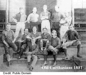 old carthusians 1881