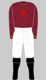 aston villa 1880-81 maroon shirt