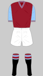 aston villa 1956-57 kit