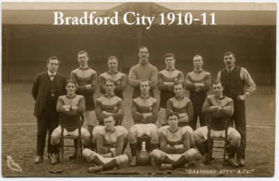 bradford city 1910-11 team