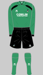 Bristol Rovers 2007-08 away kit