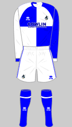 Bristol Rovers 2007-08 home kit