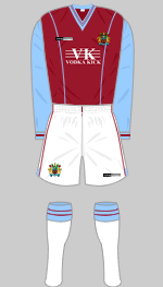 burnley 2003-04 away kit