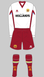 Burnley 2007-08 away kit