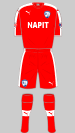 chesterfield fc 2015-16 change kit