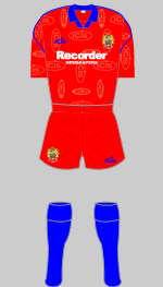 dagenham & redbridge 1995-96 kit