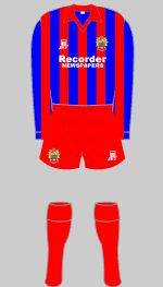 dagenham & redbridge 1996-97 kit