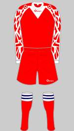 Doncaster Rovers May 1998 kit