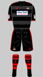doncaster rovers 2016-17 change kit