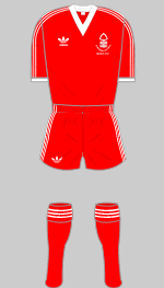 nottingham forest 1980 european cup final kit