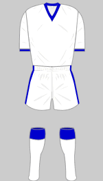 Everton change kit april 1959