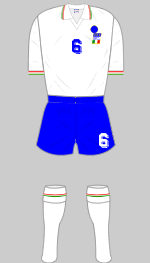 italy 1991 wwc 2nd kit