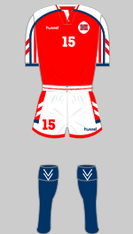 norway 1991 womens world cup 1st kit