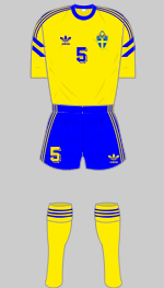 sweden 1991 women's world cup 1st kit