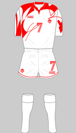 canada 1995 womens world cup 2nd kit