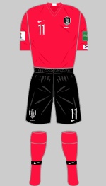 south kores 2019 women's world cup 2nd kit