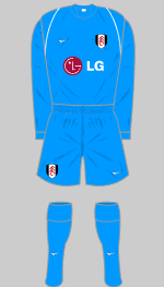 fulham third kit 2007-08