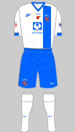 hartlepool united commemorative kit 2014-15