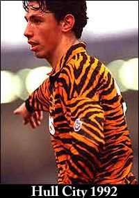 hull city 1992 tiger print shirt