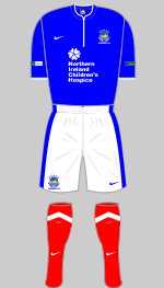 linfield fc 2013-14 home kit