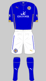 leicester city 2014-15 1st kit