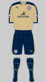 leicester city 2014-15 change kit