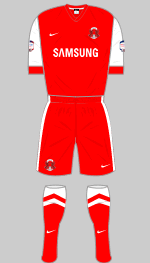 leyton orient fc 2012-13 home kit