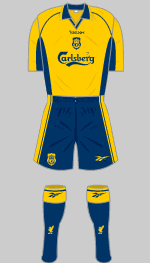 liverpool 2001 fa cup final kit