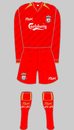 liverpool 2006 kit
