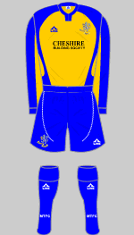 macclesfield town 2007-08 third kit