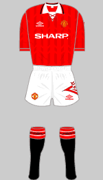 manchester united 1994 fa cup final kit
