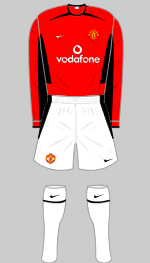 manchester united fa cup final kit 2004