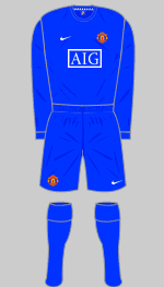 manchester united third kit 2008-09