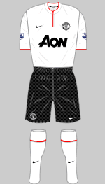 manchester united fc 2012-13 away kit