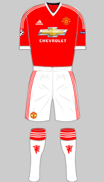 manchester united 2015-16 champions league kit