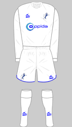 millwall 2007-08 away kit