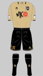 mk dons 2016-17 special kit