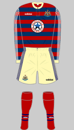newcastle united 1995 away kit
