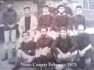 notts county 1870 team group