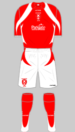 rotherham united 2009-10 home kit