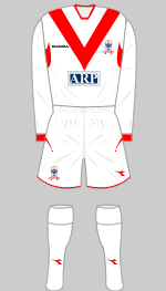 airdrie united 2007-08 home kit