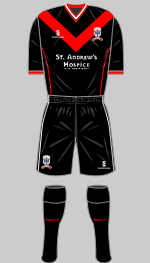 airdrie united 2010-11 away kit
