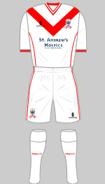 airdie united 2010-12 home kit