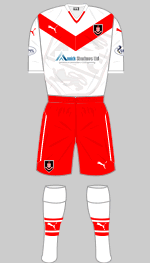airdrieonians 2014-15 1st kit