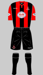 airdrieonians 2015-16 change kit