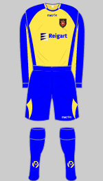 Albion Rovers 2007-08 kit