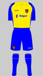 albion rovers 2009-10 away kit